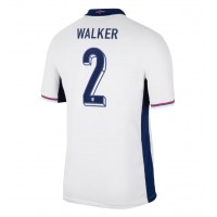 England Kyle Walker #2 Hemmatröja EM 2024 Korta ärmar